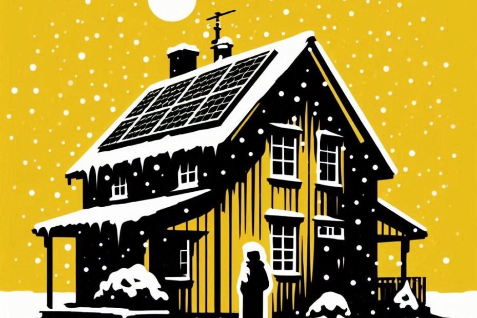 Panneaux Photovoltaiques hiver